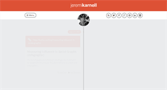 Desktop Screenshot of jeremikarnell.com